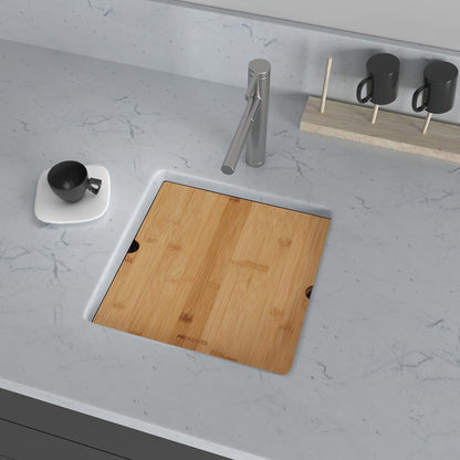 Gold Bar Sink,15 Inch Undermount Bar Sinks, 15" X 15" X 10" Small and Deep Single Bowl Kitchen Sink for Bars and RV, 16 Gauge Stainless Steel Workstation Kitchens Sinks with Gold Accessories