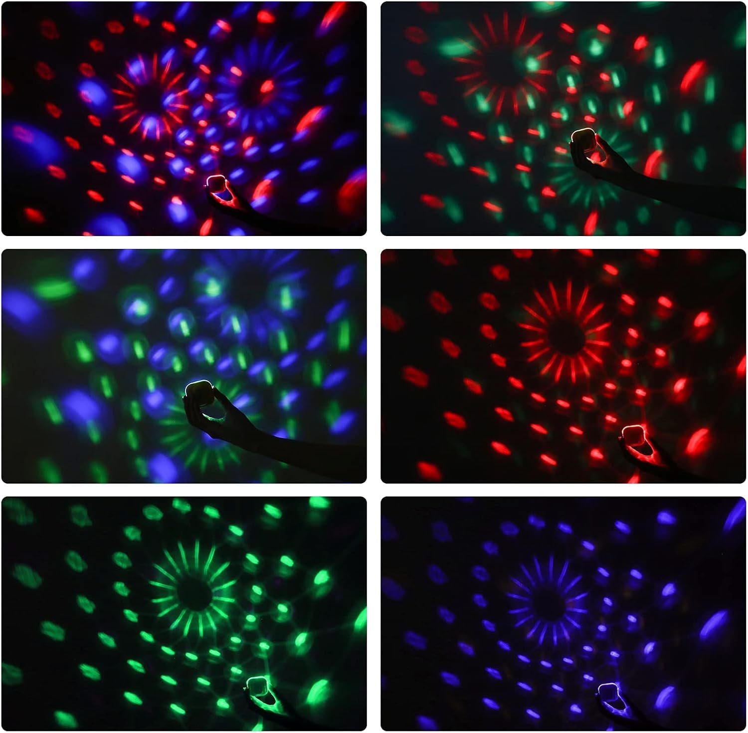 Disco Balls Mini Disco Ball Light, Mirror Ball USB Disco Light, Battery Disco Ball Lamps, Light up Bracelet Kids Dance Light, Portable Disco Lights Car Disco Ball, Disco Ball Lights Parties