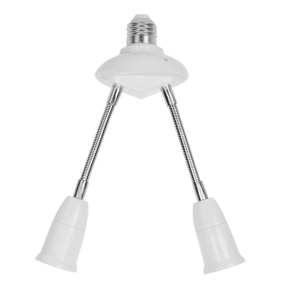 E27 Splitter 2/3/4/5 Heads Lamp Base Adjustable LED Light Bulb Holder Adapter Converter Socket 