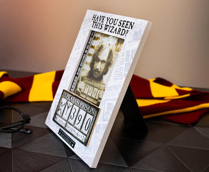 Harry Potter Sirius Black Have You Seen This Wizard Azkaban Prison MDF Picture Frame, 4 X 6 Inches