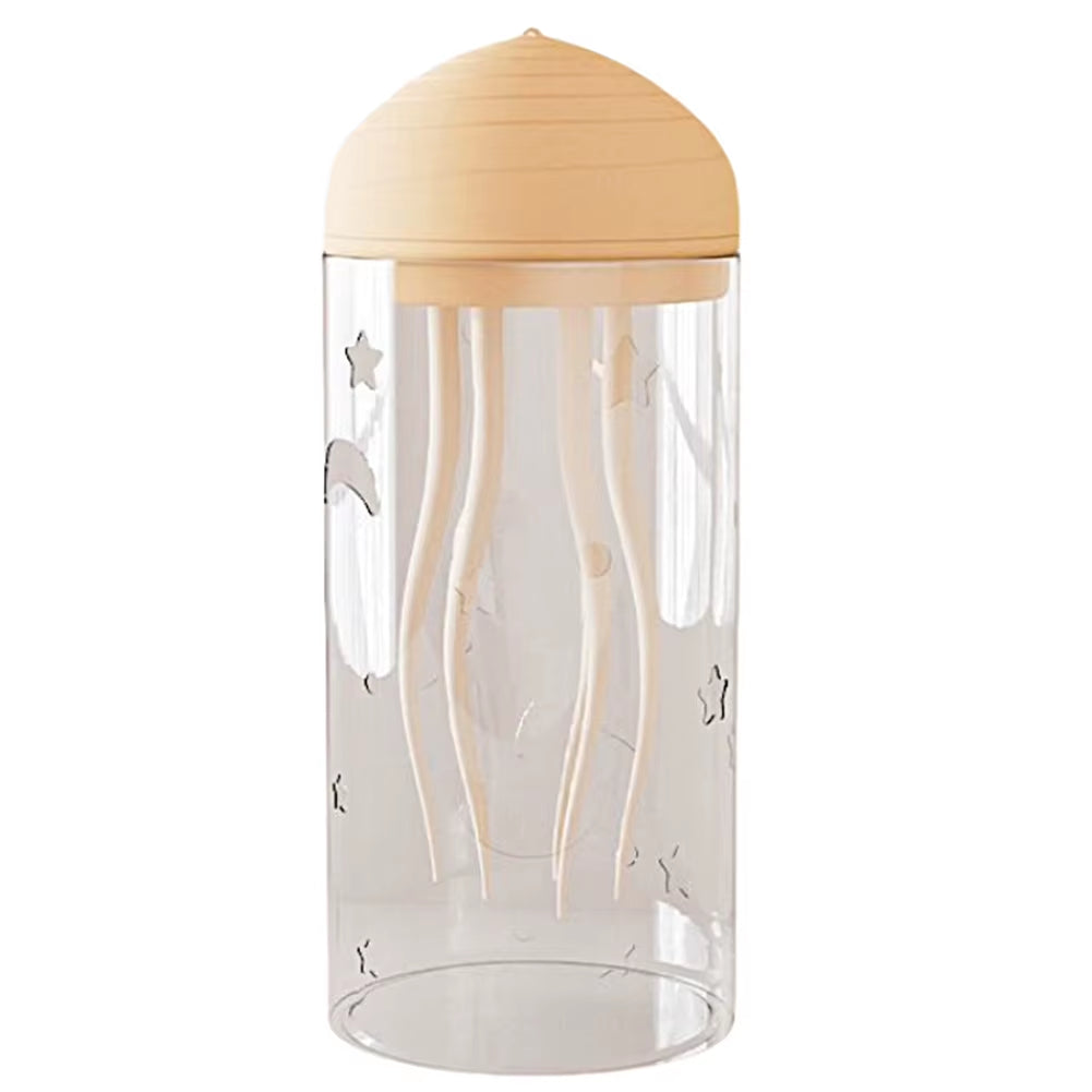 Rotating Jellyfish Night Light Jellyfish Nightlight Type-C Charging Jellyfish Bedside Lamp Creative Sleeping Light for Desktop