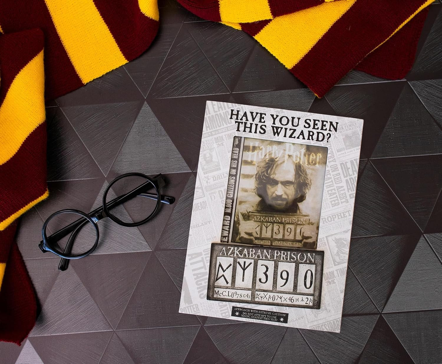Harry Potter Sirius Black Have You Seen This Wizard Azkaban Prison MDF Picture Frame, 4 X 6 Inches