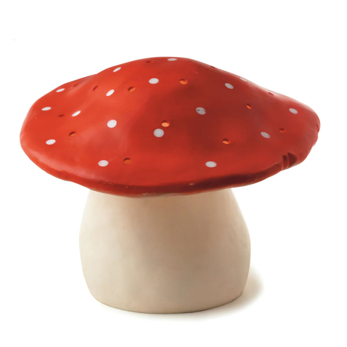 Heico Medium Mushroom LED Lamp, Red