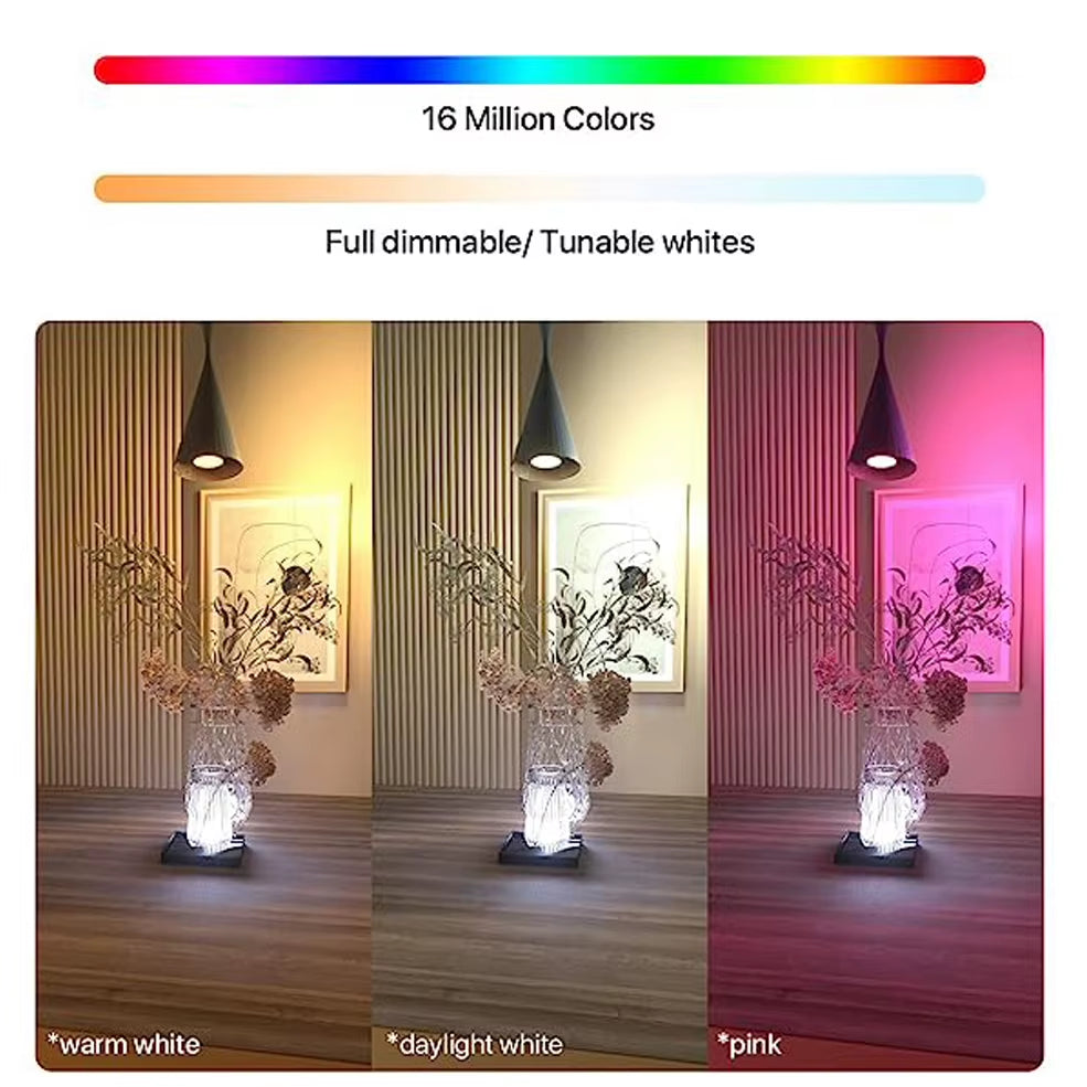 Ewelink GU10 Zigbee LED Bulbs Wifi Smart LED Lamp RGB CW WW LED Light Bulb Works with Alexa Google Yandex Smartthings