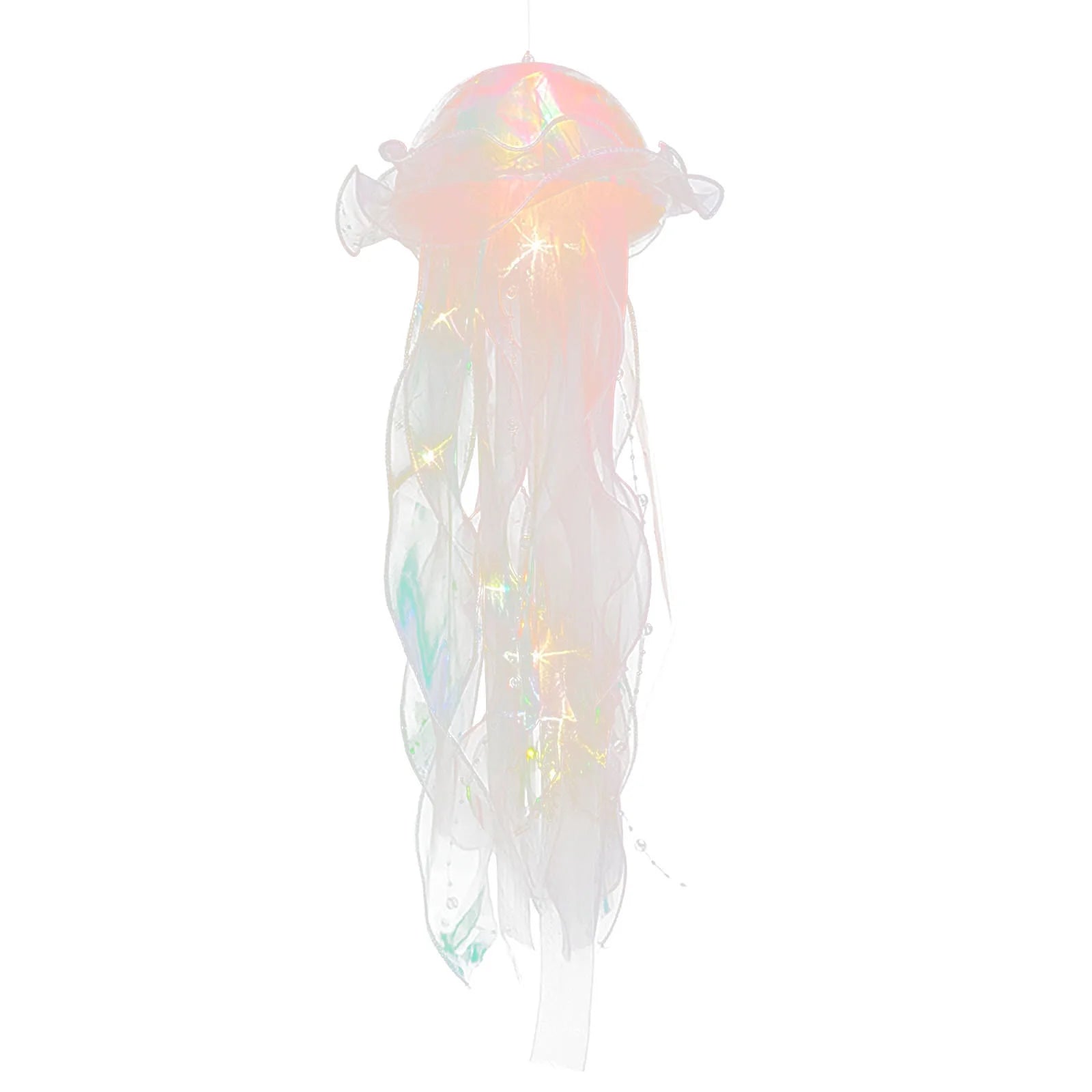 Creative Jellyfish Shape Lamp, Luminous Jellyfish Shape Hanging Decor, Creative Night Light Bedside Atmosphere Lamp for Home Kids Ocean Birthday Decor