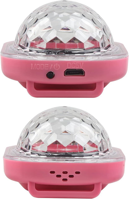 Disco Balls Mini Disco Ball Light, Mirror Ball USB Disco Light, Battery Disco Ball Lamps, Light up Bracelet Kids Dance Light, Portable Disco Lights Car Disco Ball, Disco Ball Lights Parties